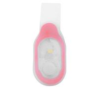 LIYJTK Lampe LED à pince magnétique en Silicone SMD, lampe d'avertissement de sécurité Portable, 3 Modes d'éclairage, écologique pour le Camping en plein air (Rouge)