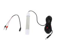 LIYJTK LED lumière de pêche Submersible 16W AC1236V 1300lm pêche de Nuit leurre appât chercheur Aquarium (Lumière Blanche)