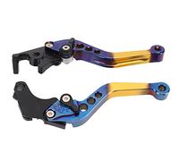 LIYJTK Leviers d'embrayage de frein de moto remplacement en alliage d'aluminium coloré MSX125 150cc haute Performance