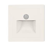 LIYJTK Lumière de marche avec détecteur de mouvement, éclairage d'escalier intérieur filaire à LED, lampe de contrôle automatique, applique murale pour escalier, porche, couloir, coin,