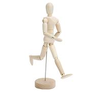 LIYJTK Mannequin en Bois Flexible High Artiste Mobile Ornements de Maison