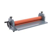 LIYJTK Manual Cold Roll Laminator 750mm Hand Crank Laminating Machine for Posters Photos Book Covers Sturdy Metal Frame Adjustable Desktop Design for Advertising Agencie