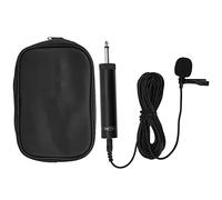 LIYJTK Microphone Cravate Filaire Professionnel pour Saxophone et Musiciens, câbles de 5 m et 10 m, Noir. (Longueur de Ligne de 5 mètres)