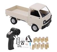 LIYJTK Mini Camion réaliste 1/16 D12Mini 2.4G, télécommande sans Fil C, Petit Camion Jouet avec Carton