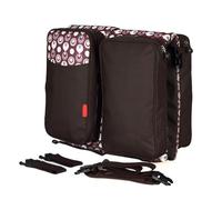 LIYJTK Multi Fonctionnel Momie Grand lit Pliant pour b é b Sac de Poussette épaule (Marron)