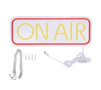 LIYJTK ON AIR - panneau néon lumineux, Streaming en direct, USB, pour décor de salle de jeux et de Studio