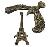 LIYJTK Ornements de Bureau en Alliage élégants, Affichage de la Tour de Paris Durable, 1 Ensemble en Bronze