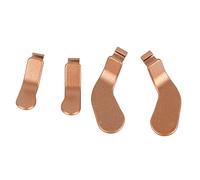 LIYJTK PAGNA MANETTE PAGAIES PIÈCES DE RECHANGE EN ACIER INOXYDABLE POUR SÉRIE 2 MODÈLE 1797 ADAPTATEUR FLEXIBLE (Gold)