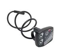 LIYJTK Panneau LED adapté pour Moteur d'entraînement Central BBS0102B G320 G340 250 W 350 W 500 W 750 W 1000 W, Compteur de vélo électrique avec connecteur 5 Broches, protocole UART