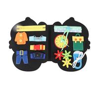 LIYJTK Planche en Feutre Pliable COMPÉTENCES ÉDUCATIVES DE Vie pour Les Enfants Voyage