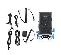 LIYJTK Plaque d'adaptateur de Batterie pour caméra, Montage en V, Alimentation Haute efficacité pour A6600 A7 III - A7M III