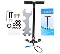 LIYJTK Pompe à Pression à Haute Presse Huile de séparation de l'eau Toole de gonflage Noir pour Le Camping extérieur (Petit séparateur)