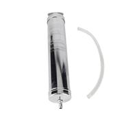 LIYJTK Pompe à seringue Manuelle 500 CC en Alliage d'aluminium et Acier au Carbone, Aspiration d'huile, Transfert sous Vide, extracteur, Durable, pour Automobiles, navires, Trains,