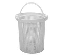 LIYJTK Pool Pump Strainer Basket Replacement with Handle High Filtration Efficiency Durable Plastic for Dura Glass II Maxi Glass II C108 33P Swimming Pool Systems White