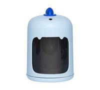 LIYJTK PORTE-CURE-DENTS DISTRIBUTEUR AUTOMATIQUE DE CURE-DENTS POP-UP POUR LA MAISON, LES RESTAURANTS, LES BUREAUX, GRANDE CAPACITÉ (Bleue)