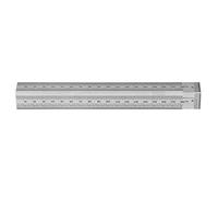 LIYJTK Règle à angle droit pour le travail du bois, règle de traçage de trous de haute précision, jauge de marquage de ligne de 180 mm pour charpentier