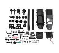 LIYJTK Réservoir de dérive Hors Route sur chenilles télécommandé, Bricolage, Grande Vitesse pour garçons et Enfants (Grise)