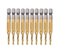 LIYJTK Robinet à vis à tige hexagonale, revêtement Composite à cannelure en spirale, accessoire pour percer l'acier au carbone de 2.5mm