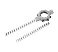 LIYJTK ROND DIE POIGNÉE CLÉ EN ACIER ALLIAGE 55X22MM RÉGLABLE MOULE CLÉ PORTE RÉPARATION COMBINAISON GAMME