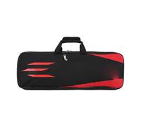 LIYJTK Sac à Arc Classique réglable, étui Pliable et Portable, carquois de flèche pour Les Amateurs de tir à l'arc (Rouge)