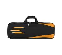 LIYJTK Sac à Arc Classique réglable, étui Pliable et Portable, carquois de flèche pour Les Amateurs de tir à l'arc (Orange)