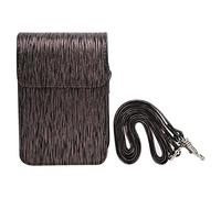 LIYJTK Sac Portable en Cuir PU pour Appareil Photo Streamer Housse de Protection avec bandoulière Mini LiPlay Noir Blanc Rose Noir Streamer Drawing (Noir brossé)