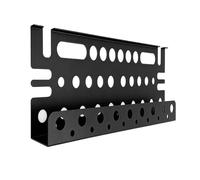 LIYJTK Screwdriver Holder Heavy Duty Carbon Steel Wall Mount Tool Organizer for Garage Workshop Storage Rack Pliers Hammer Holder 40x14x4.5cm 265g