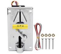 LIYJTK Sélecteur de pièces de monnaie Comparative CPU Contrôle du programme d'électroplaste Panneau Flip Cover Condevance Différentes pièces de jeton