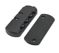 LIYJTK Serrure à mot de passe pour bagages, haute sécurité, Texture givrée à 3 chiffres, serrure de valise Durable pour valises, boîtes à outils