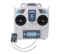 LIYJTK Système de télécommande MC7RE 2.4GHz 6CH S-FHSS pour hélicoptère Avion RC (Mode 2)