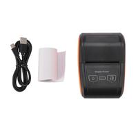 LIYJTK Thermal Receipt Printer USB Mini Portable Bluetooth HD Printing Fast 90mm / s POS Printer for Office Electronics ABS Material 1500mAh Battery 57mm Paper