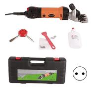 LIYJTK Tondeuse électrique pour mouton et chèvre, cisaille à laine, contrôle de vitesse haute puissance pour l'élevage d'animaux, Nylon et aluminium