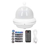 LIYJTK Veilleuse étoile multi-motifs alimentée par USB, lecture de musique, télécommande, fonction de synchronisation romantique et relaxante, projecteur d'étoiles pour chambre d'enfant,