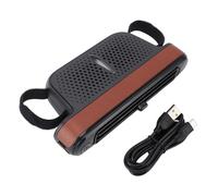 LIYJTK Ventilateur de siège de voiture, ventilateur de refroidissement à Turbine puissant et silencieux pour la banquette arrière du véhicule (Brun)