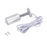 LIYJTK Vitrine Spot Spot Bijoux, Angle Réglable Mini LED Vitrine Lumière pour Bijoux Armoires étagères Argent 2W AC 220V 3000k/4000/6000k(Lumière Naturelle 4000K)