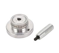 LIYJTK Volant de machine-outil 58 mm en alliage d'aluminium, outil de fraisage CNC de remplacement pour mini-tour 0618 CJ18A