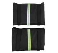 LIYJTK Water Proof Anti Freeze Faucet Covers Reusable Hose Bib Insulation Protectors with Reflective Strips for Winter Outdoor Use 2 Pack 420D Oxford Cloth 25x16cm