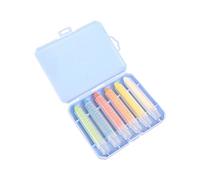 LIYJTK Water Soluble Chalks Dust Free Chalk Smooth Writing on Blackboard, Chalkboard & Sidewalks for Graffiti Painting Teaching Colorful Chalk