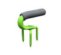 liyoe 1 PCS Garden Scarifying Steel Fork Fourche en Acier Intégrée Agricole Fourche en Acier Tournant en Acier au Manganèse