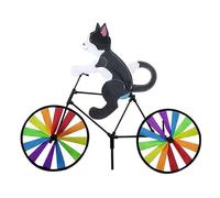 liyoe 1 Pièce de Girouette de Vélo pour Jardin ou Ornement de Jardin, en Plastique avec Une Adorable Sculpture d'animal en Forme de Vélo, pour Décorer la Pelouse.