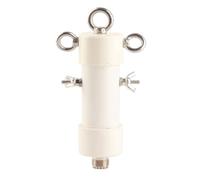 liyoe 1 Pièce K-50MS Balun 1:1 Balun Antenne Ham Récepteur Balun Récepteur D'Antenne Radio Onde Courte ABS Blanc Lait Radio