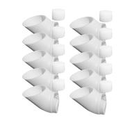 liyoe 10 Ensembles de Système de Culture Hydroponique Sans Sol Kit de Jardin de Pépinière Hydroponique à Faire Soi-Même