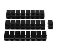 liyoe 25 Pcs Rj45 Coupleur Cat6 Jacks Inline Coupleur à Insert Coupler