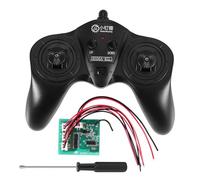 liyoe 6CH 2.4G TéLéCommande ÉMetteur de Puissance RéCepteur Radio SystèMe pour Bricolage TéLéCommandé Bateau Voitures 50 M ContrôLe