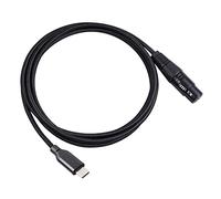 liyoe Adaptateur USB Type C vers XLR Type C Mâle vers XLR 3 Broches Connecteur de Câble de Microphone Câble de DonnéEs Audio pour Ordinateur 3 MèTres