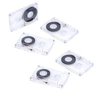 liyoe Cassettes Audio Vierges. Cassettes Audio Transparentes Enregistrables pour L'Enregistrement de la Voix et de la Musique