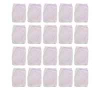 liyoe Chaussettes D'éCumeur de Piscine, Paquet 20 Chaussettes D'éConomie de Panier de Filtre de Piscine, RéCupéRateur de DéBris de Piscine de Filtre de Chaussette Ultra-Fine RéUtilisable