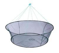 liyoe Épuisette Pliable pour la Pêche Aux Écrevisses, Attrape-Crevettes, Appâts pour Crabes, Crevettes, Jetée, Étang du Port, 150 cm