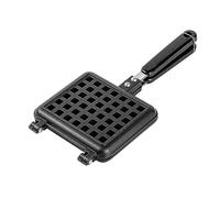 liyoe Gaufrier Belge Traditionnel en Alliage D'Aluminium Antiadhésif à Remplissage Profond 1 Pièce pour Un Nettoyage Facile B