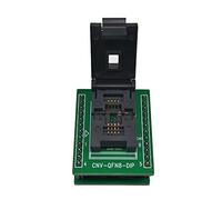 liyoe QFN8 DFN8 WSON8 Prise de Programmation Pas de Broche 1,27 Mm Taille Du Corps IC 6X8 Mm Prise de Test à Clapet Adaptateur ZIF Prise Kelivn